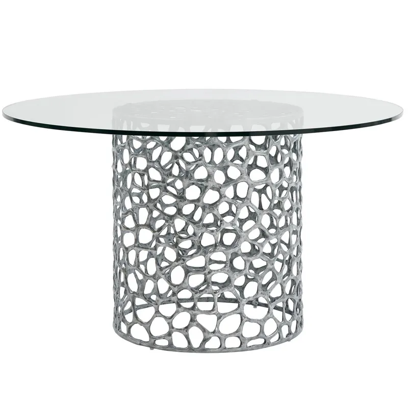 Coral Dining Table - Silo with a white background