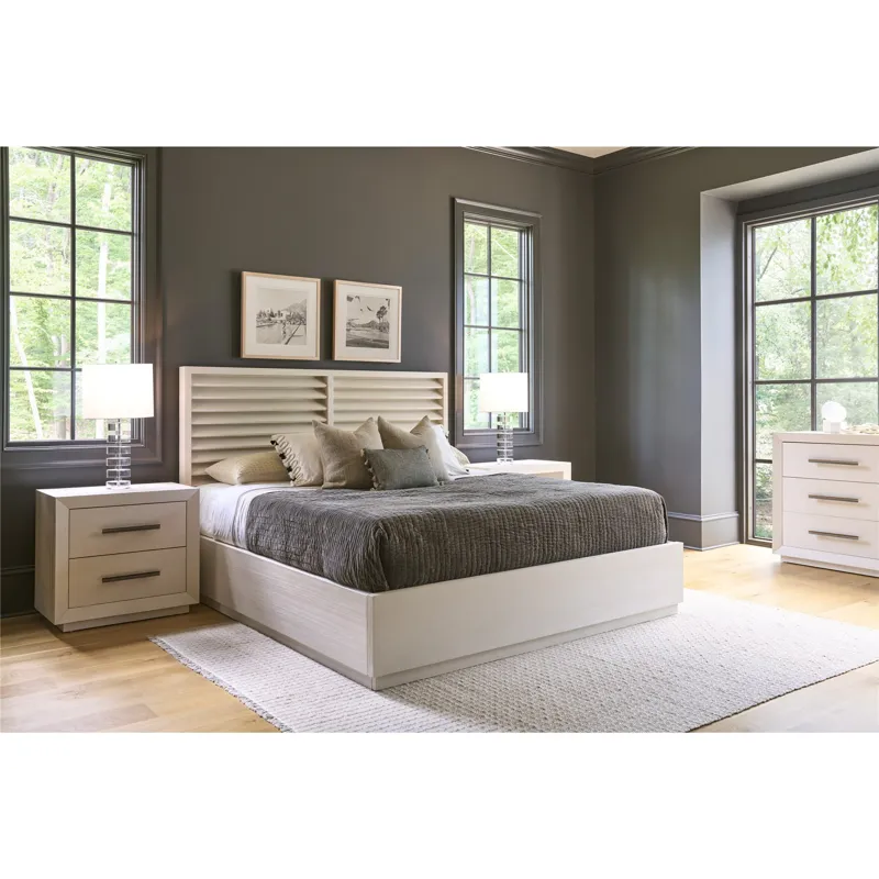 Shoreline Panel Bed King - Multiple item room scene