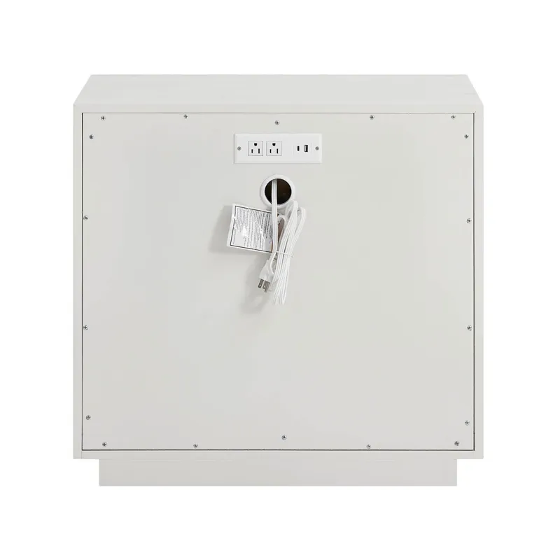 Shoreline Nightstand - Silo with a white background