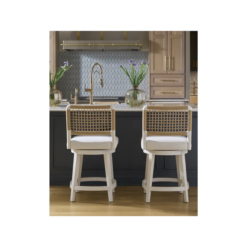 Shoreline Swivel Counter Stool - Multiple item room scene