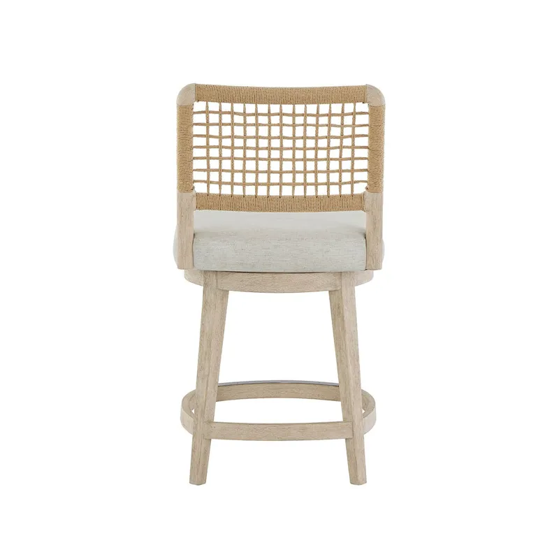Dockside Swivel Counter Stool - Silo with a white background