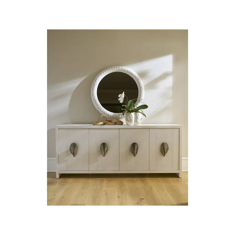 White Coral Mirror - Multiple item room scene