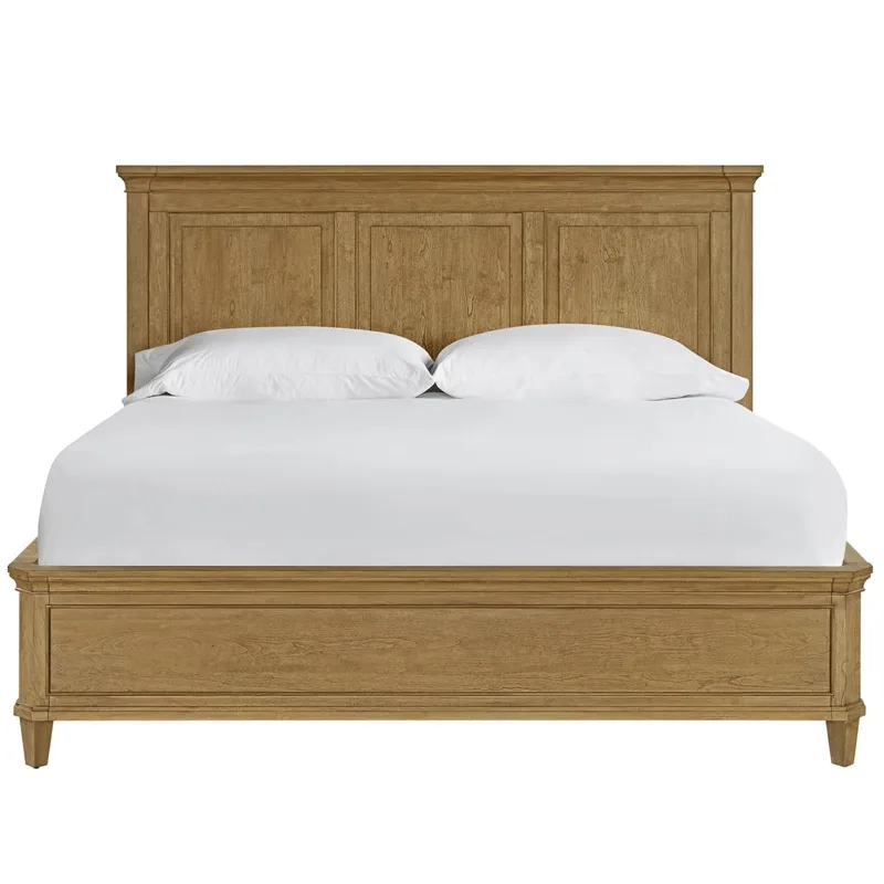 Brindle Panel Bed King - Silo with a white background