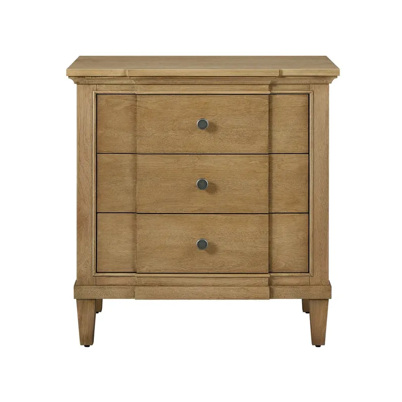 Brindle Nightstand - Silo with a white background