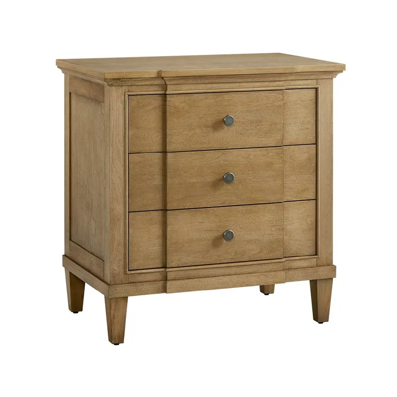 Brindle Nightstand - Silo with a white background