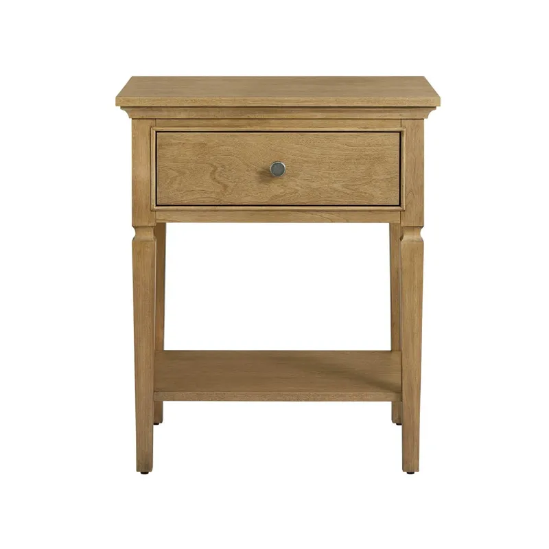 Brindle Nightstand - Silo with a white background