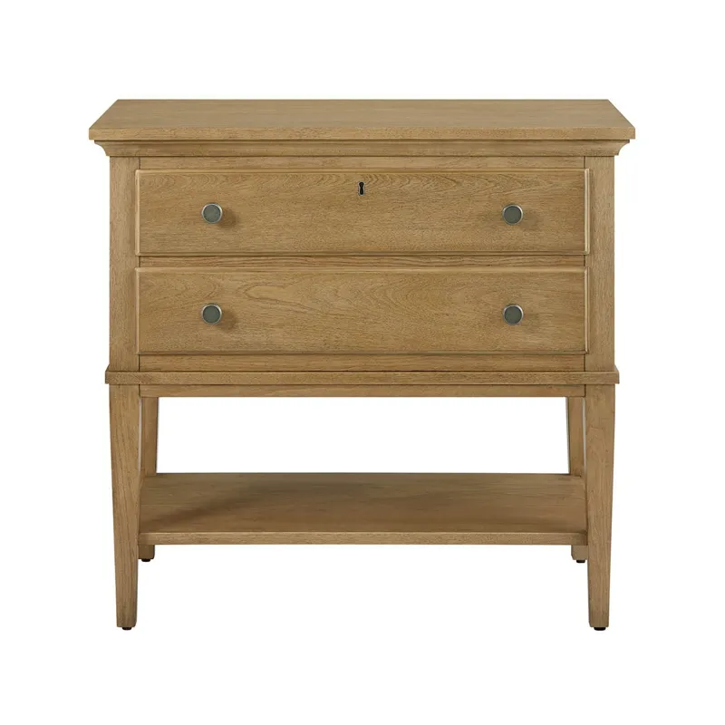 Brindle Nightstand - Silo with a white background