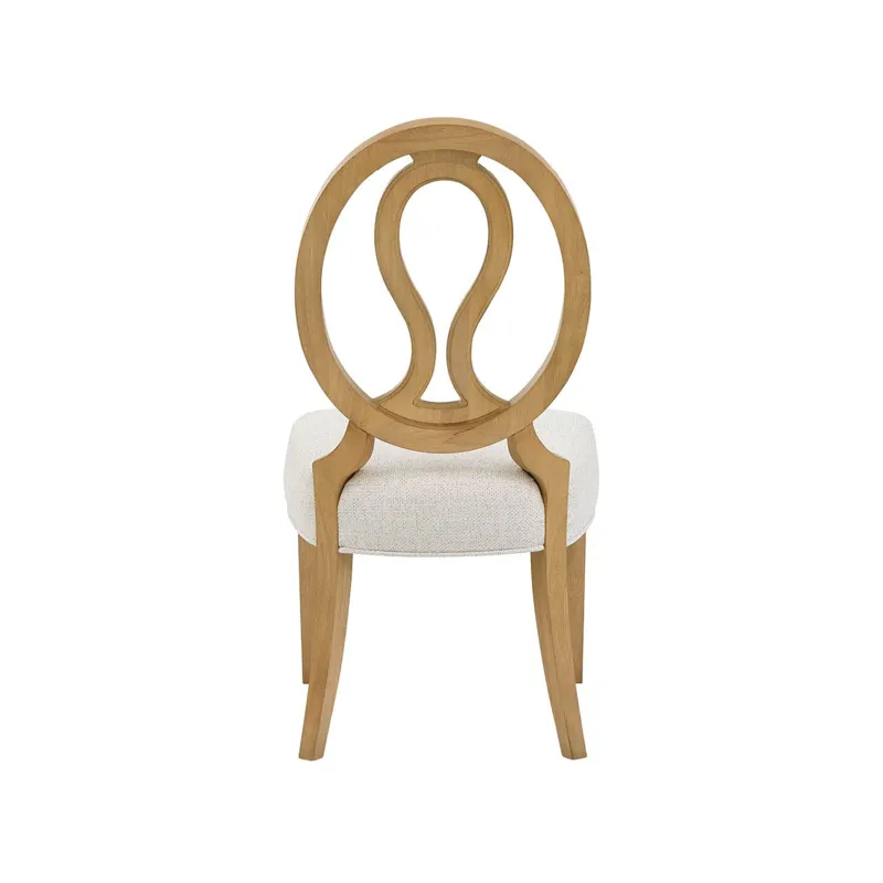 Brindle Oval Side Chair - Silo with a white background