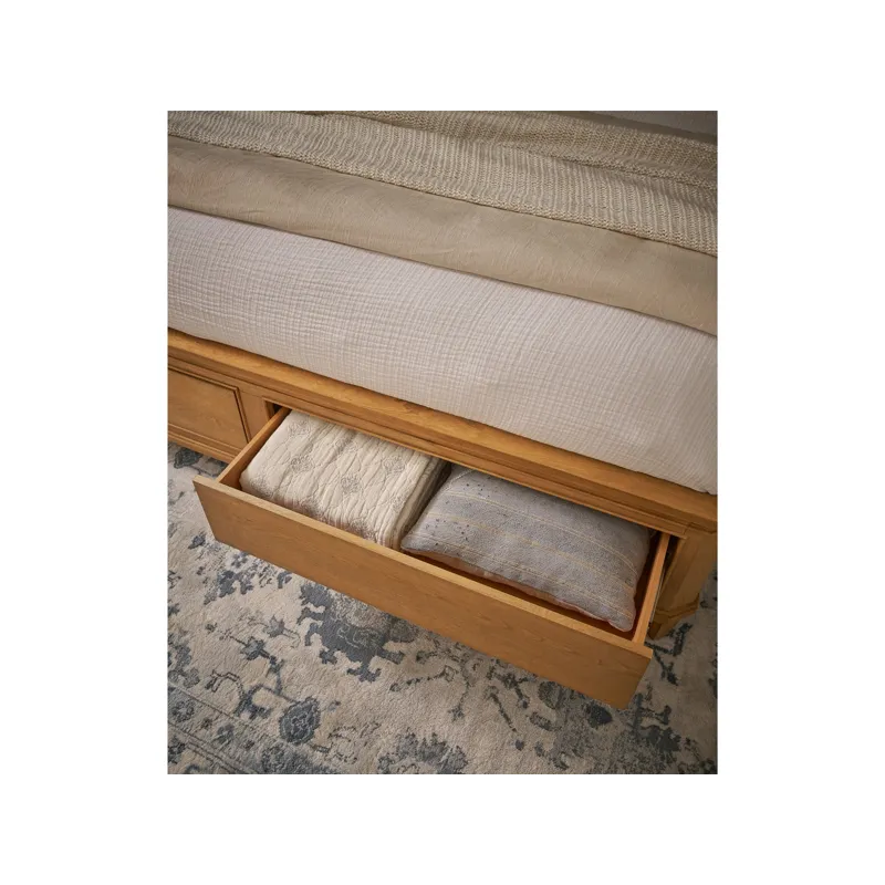 Brindle Storage Bed King - Multiple item room scene