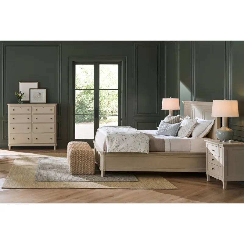 Willow Panel Bed King - Multiple item room scene