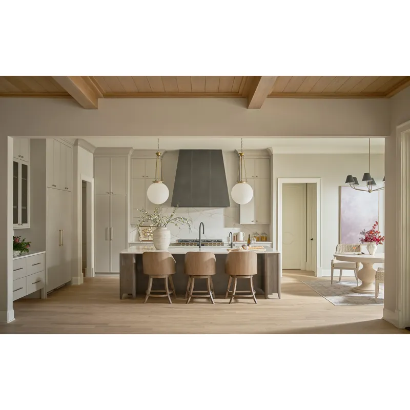 Willow Wrapped Dining Table - Multiple item room scene