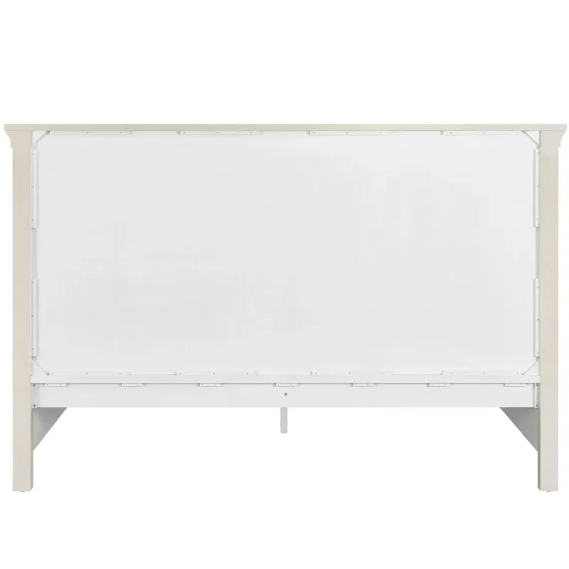 Willow Panel Bed King - Silo with a white background