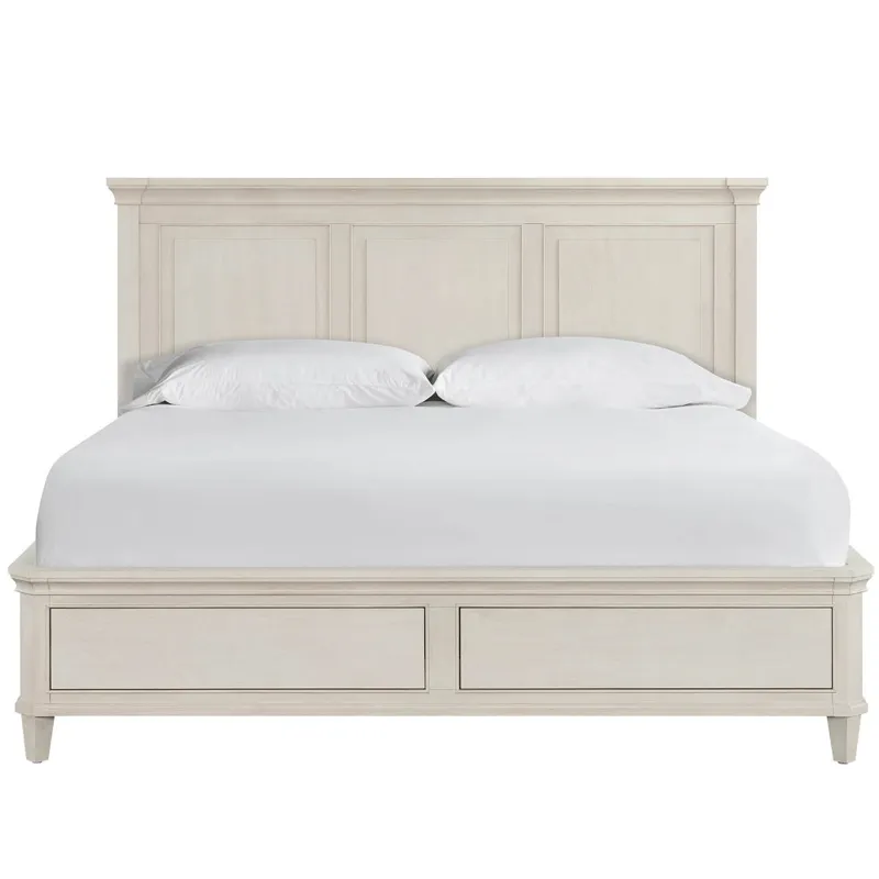 Willow Storage Bed King - Silo with a white background