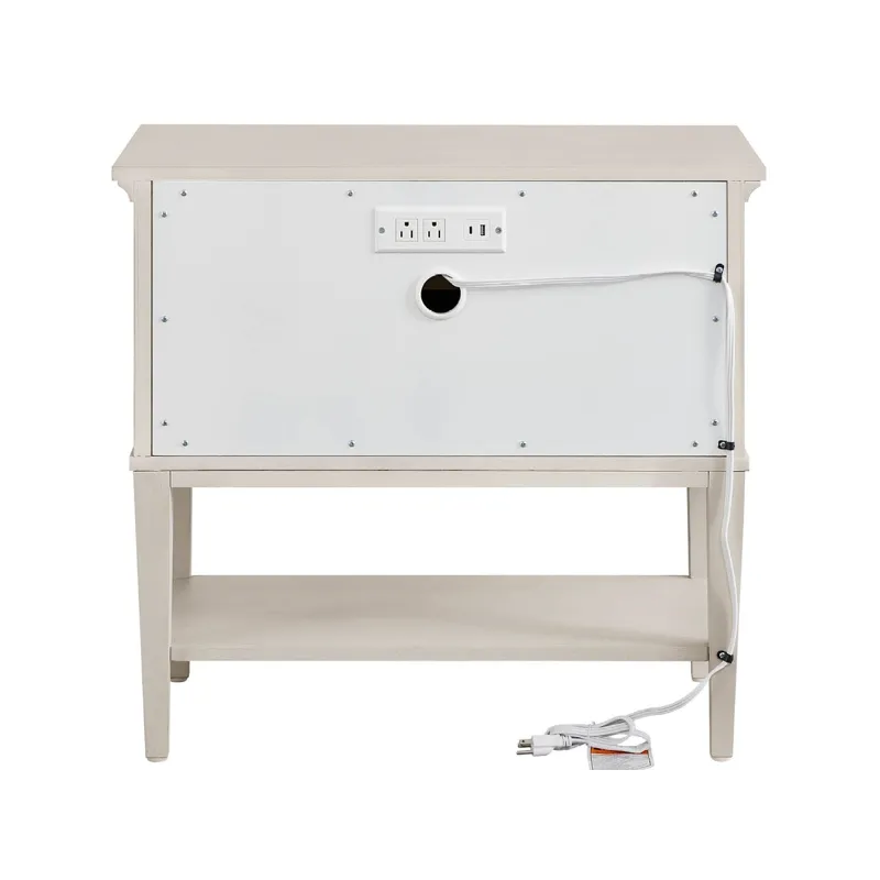 Willow Nightstand - Silo with a white background