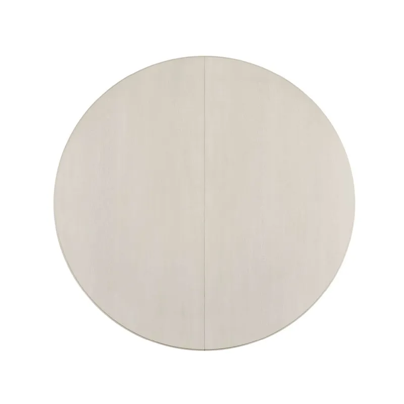 Willow Wrapped Dining Table - Silo with a white background