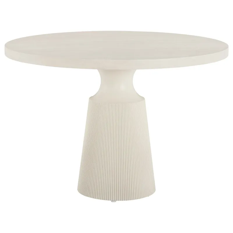 Birchaven Pedestal Table - Silo with a white background