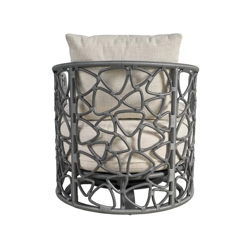 Coastal Living Pebble Swivel Chair Outdoor