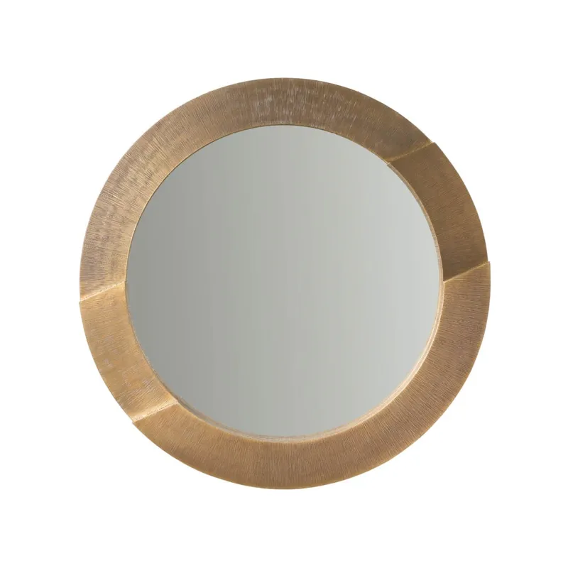 Soft Bronze Mirror - Silo with a white background
