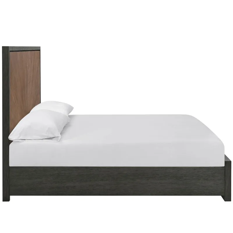 Veil Panel Bed King - Silo with a white background