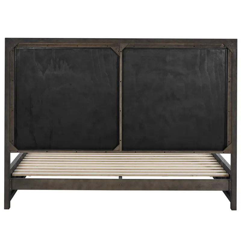 Veil Panel Bed King - Silo with a white background