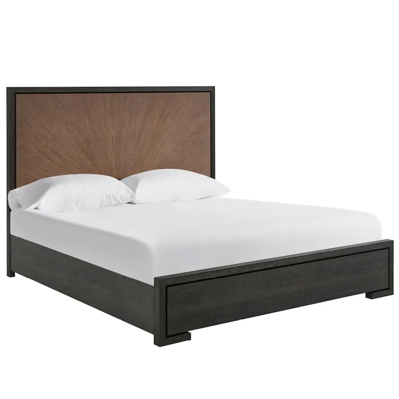 Veil Panel Bed King - Silo with a white background
