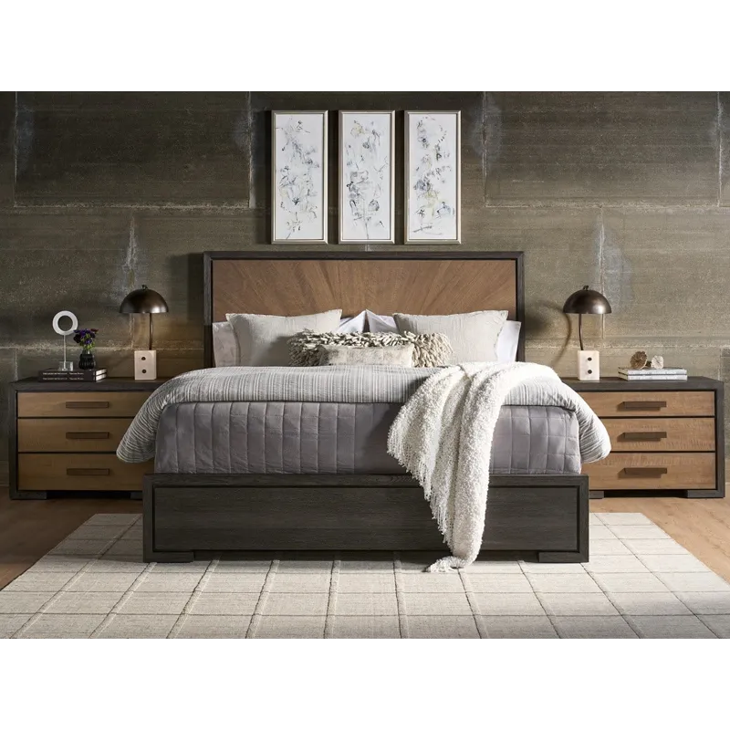 Veil Panel Bed King - Multiple item room scene