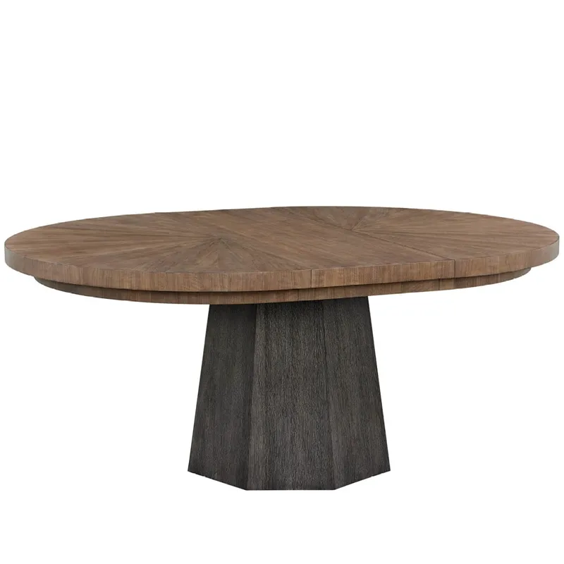 Haze Round Dining Table - Silo with a white background
