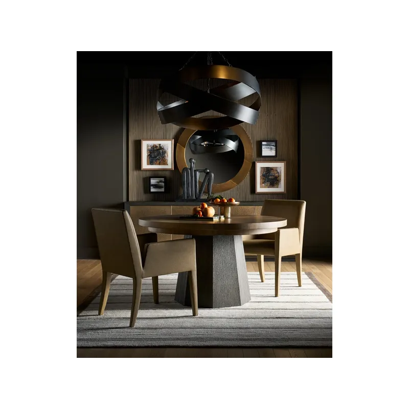 Haze Round Dining Table - Multiple item room scene