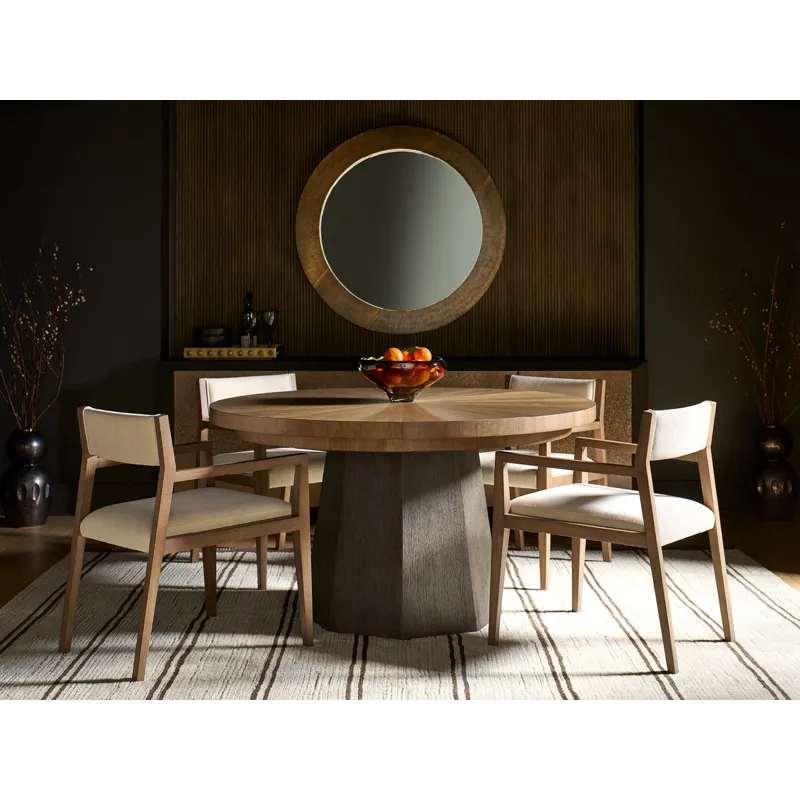 Haze Round Dining Table - Multiple item room scene