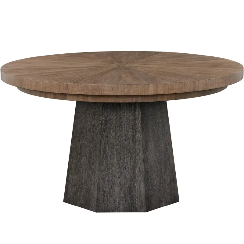 Haze Round Dining Table - Silo with a white background