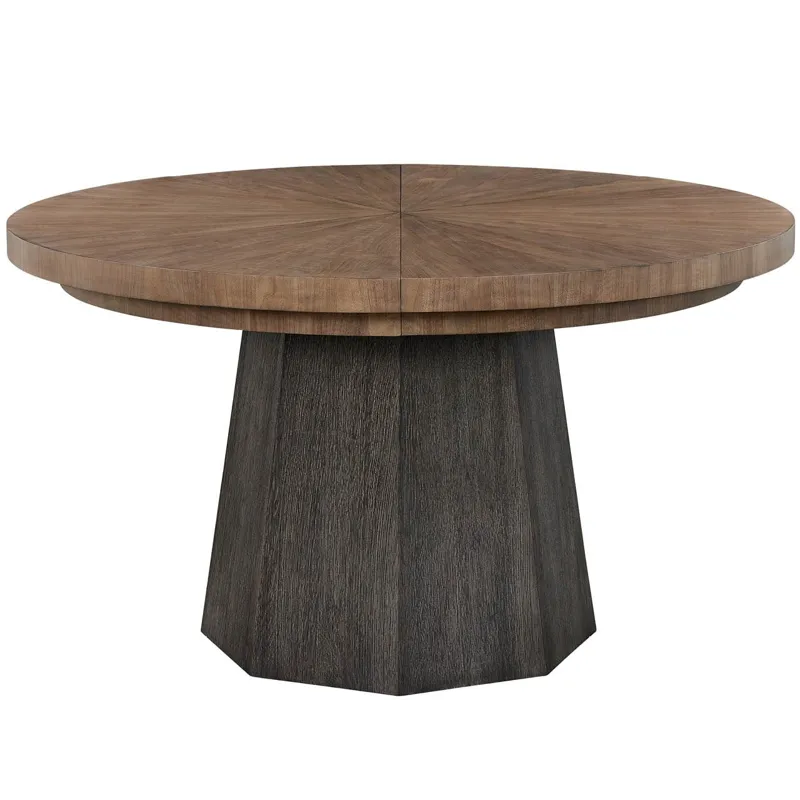 Haze Round Dining Table - Silo with a white background