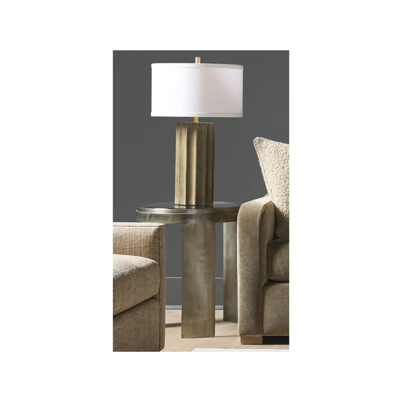 Modern Nuvola Round End Table
