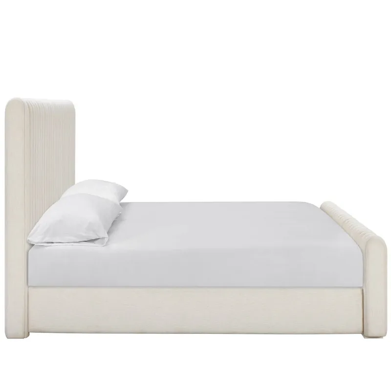 Strata Bed Queen - Silo with a white background