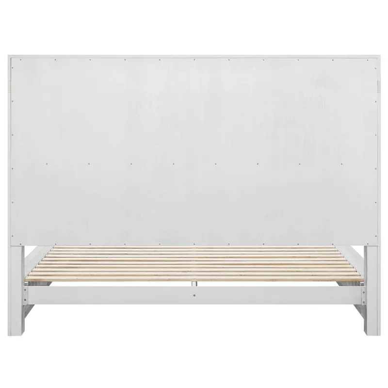 Quartz Bed Queen - Silo with a white background