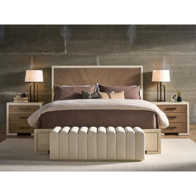 Mist Panel Bed King - Multiple item room scene