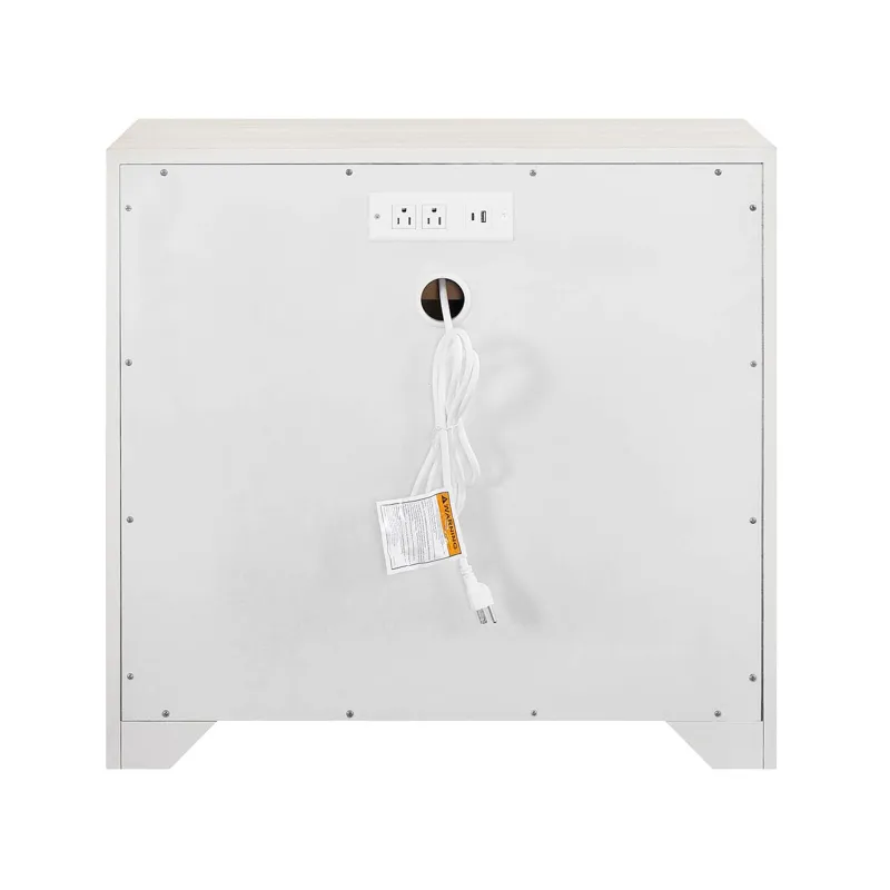 Mist Nightstand - Silo with a white background