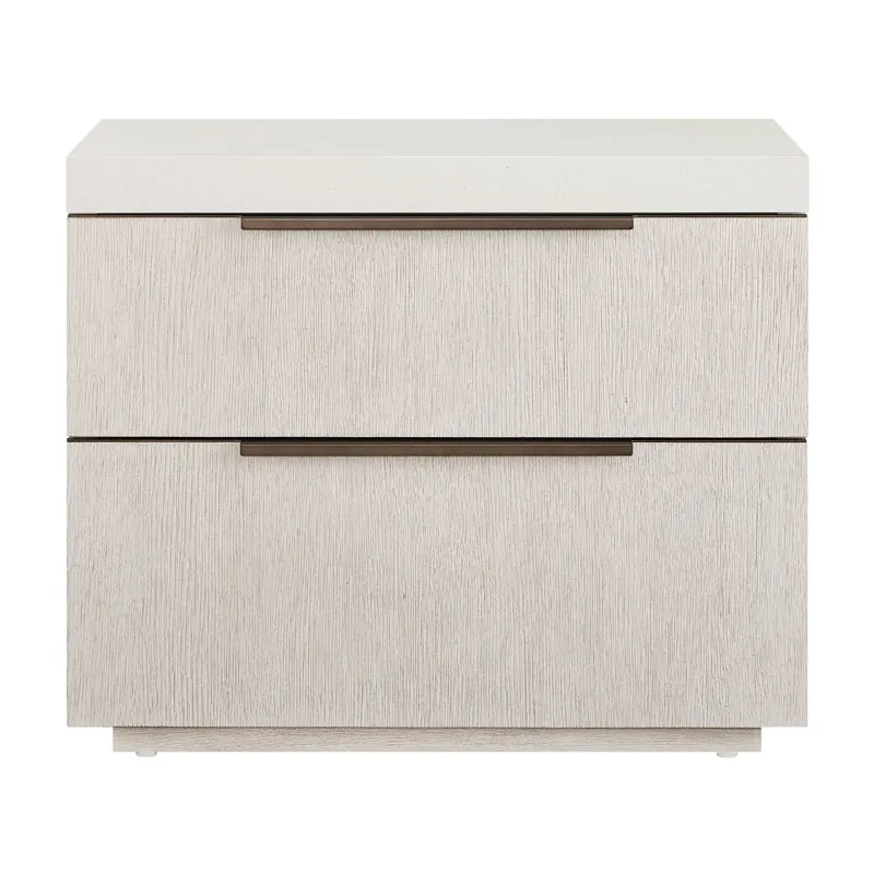 Quartz Nightstand - Silo with a white background