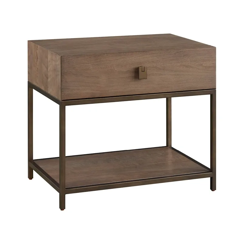 Haze Nightstand - Silo with a white background
