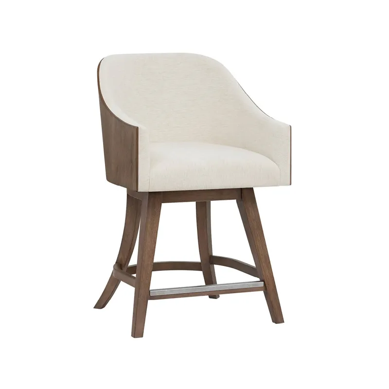 Haze Swivel Counter Chair - Silo with a white background