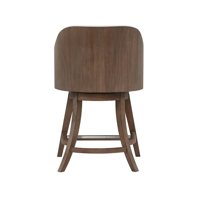 Haze Swivel Counter Chair - Silo with a white background