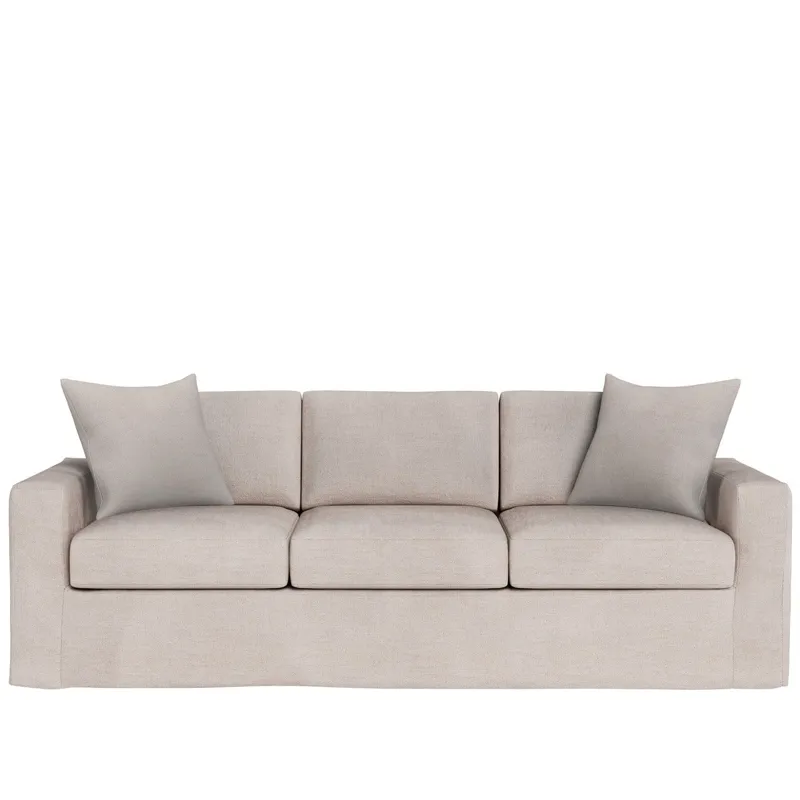 Maxx Slipcover Sofa - Silo with a white background