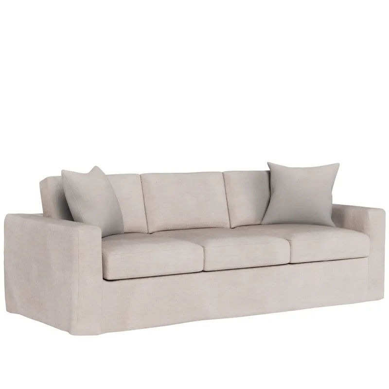 Maxx Slipcover Sofa - Silo with a white background