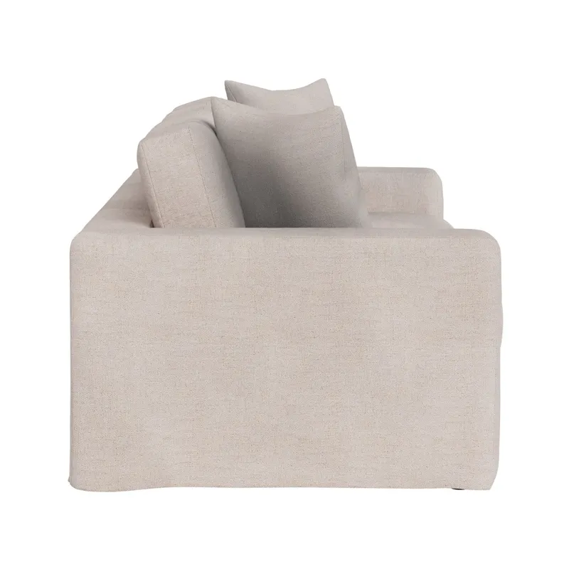 Maxx Slipcover Sofa - Silo with a white background