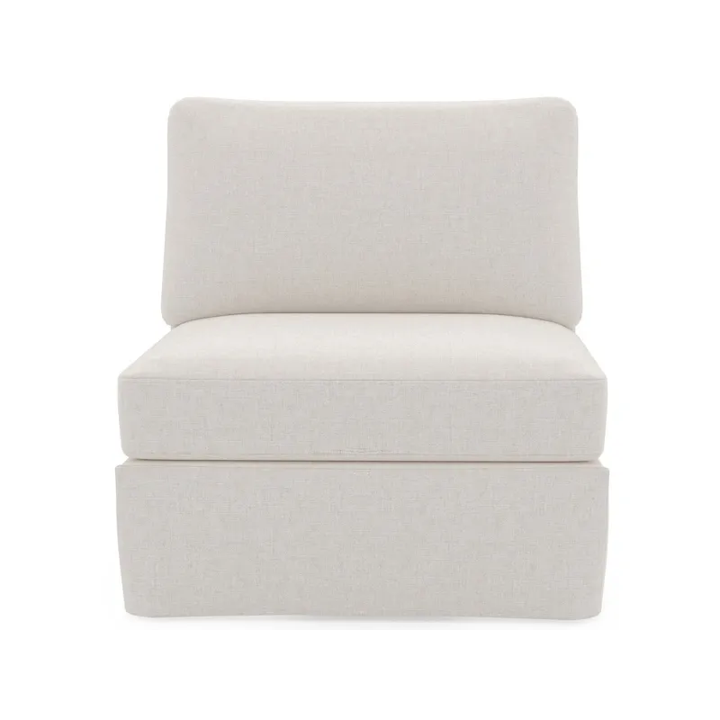 Clermont Slipcover Armless Chair