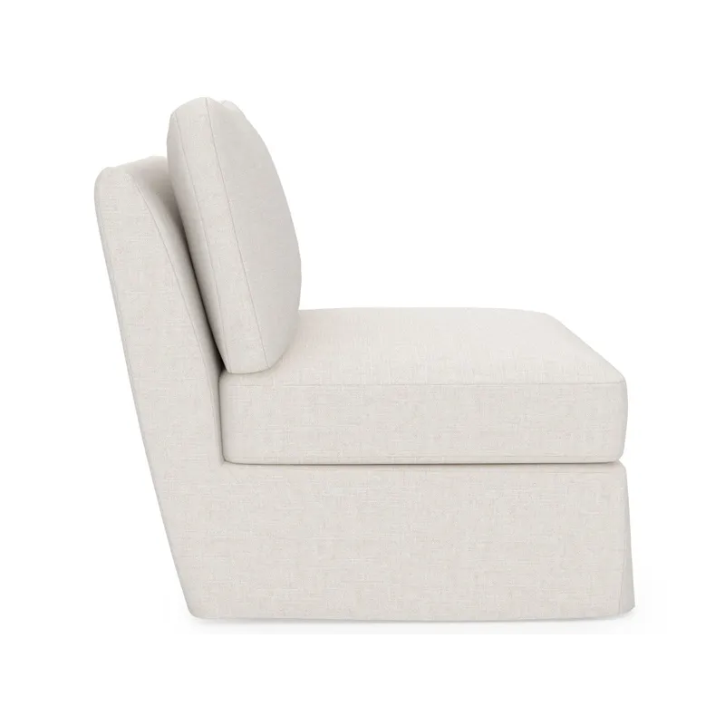 Clermont Slipcover Armless Chair