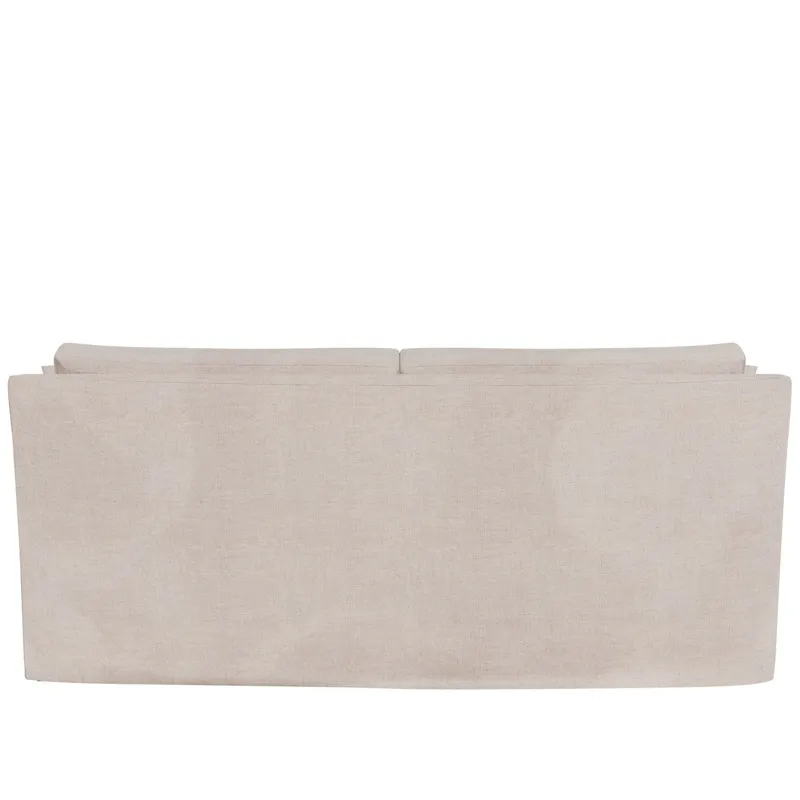 Filmore Slipcover Apartment Sofa - Silo with a white background