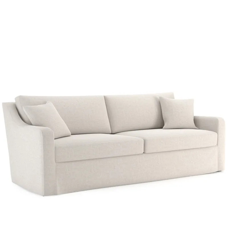 Filmore Slipcover Sofa - Silo with a white background