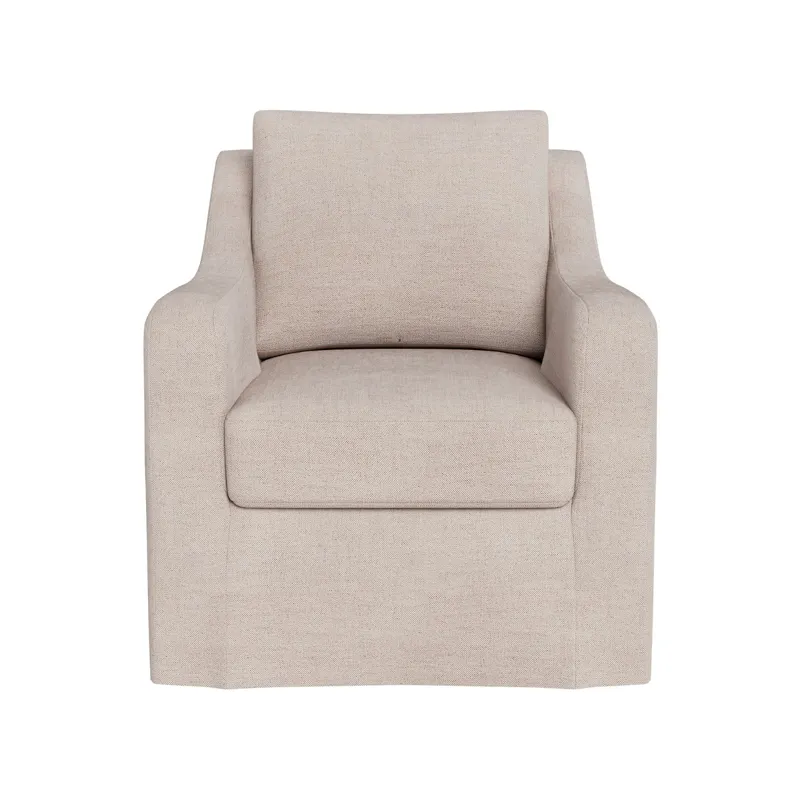 Filmore Slipcover Swivel Chr Outdoor