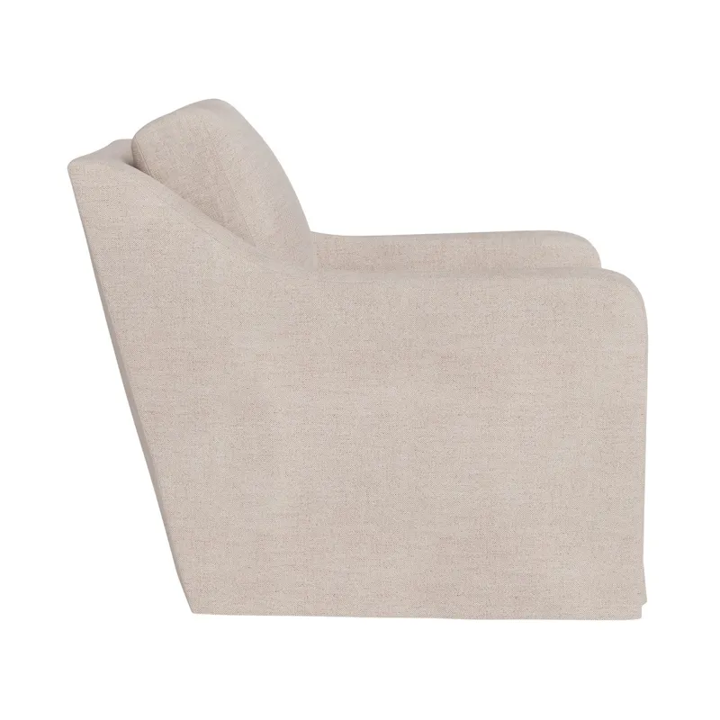 Filmore Slipcover Swivel Chr Outdoor