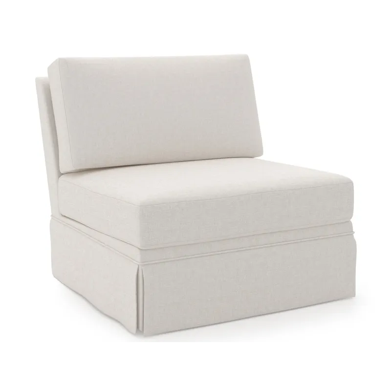 Filmore Skirted Armless Chair